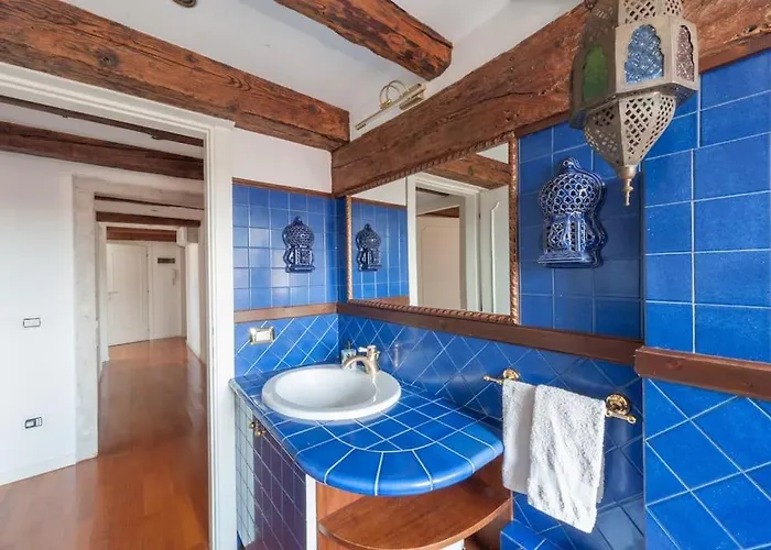 아파트 Ca' Fortuny, Your Nest On San Marco Rooftops 베니스