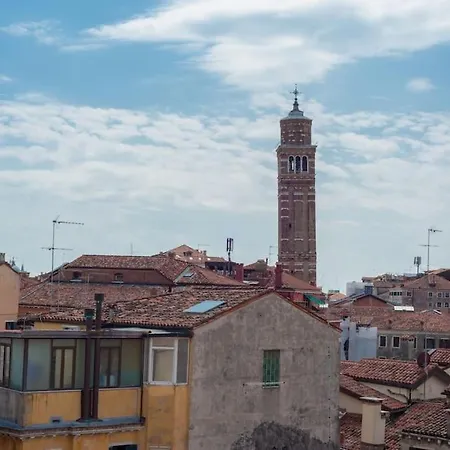 아파트 Ca' Fortuny, Your Nest On San Marco Rooftops 베니스